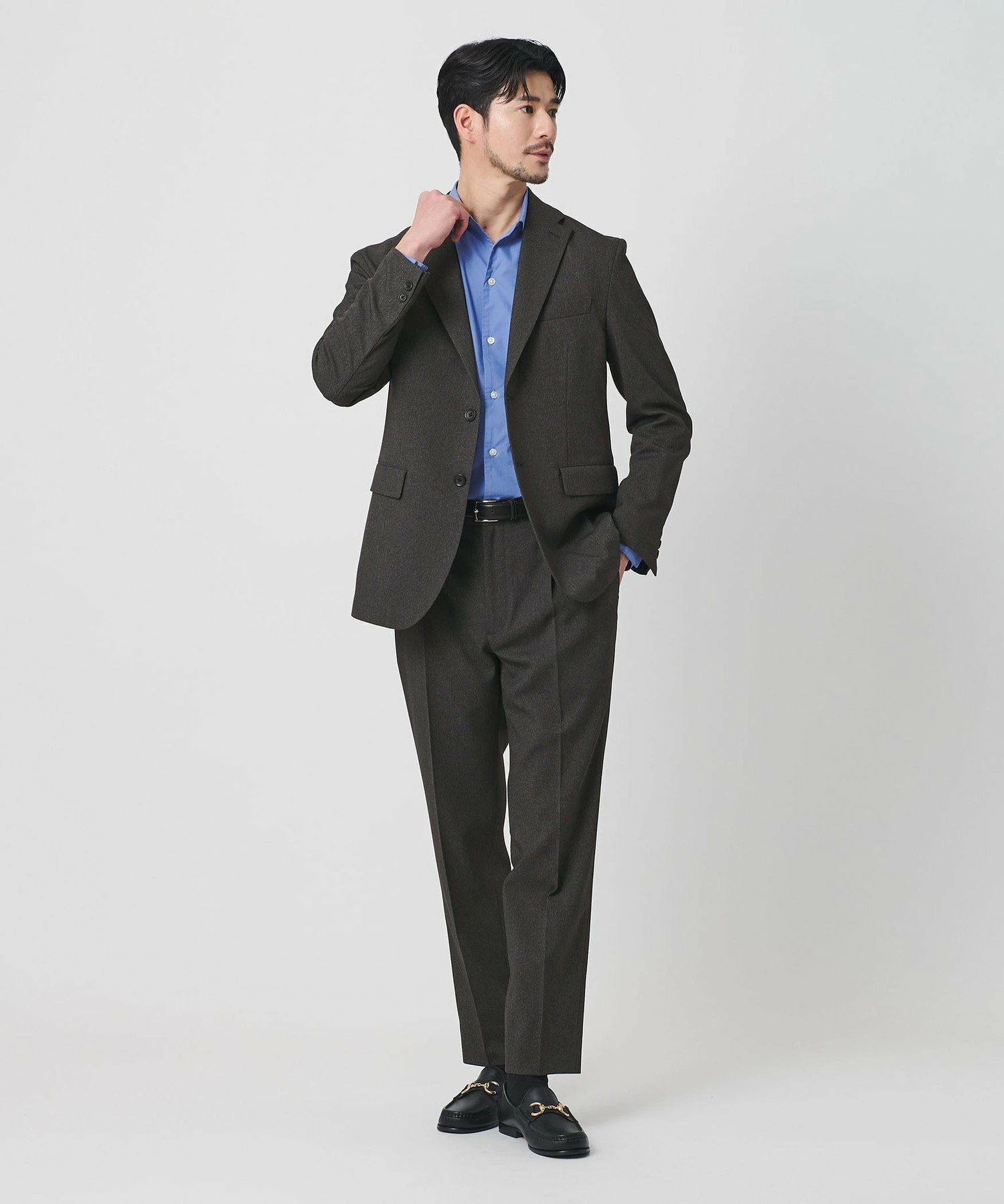 [WEB限定WARDROBE SMART] LANATEC舒适套装/夹克&休闲裤