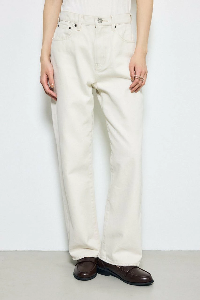 AZUL DENIM 直筒牛仔布长款