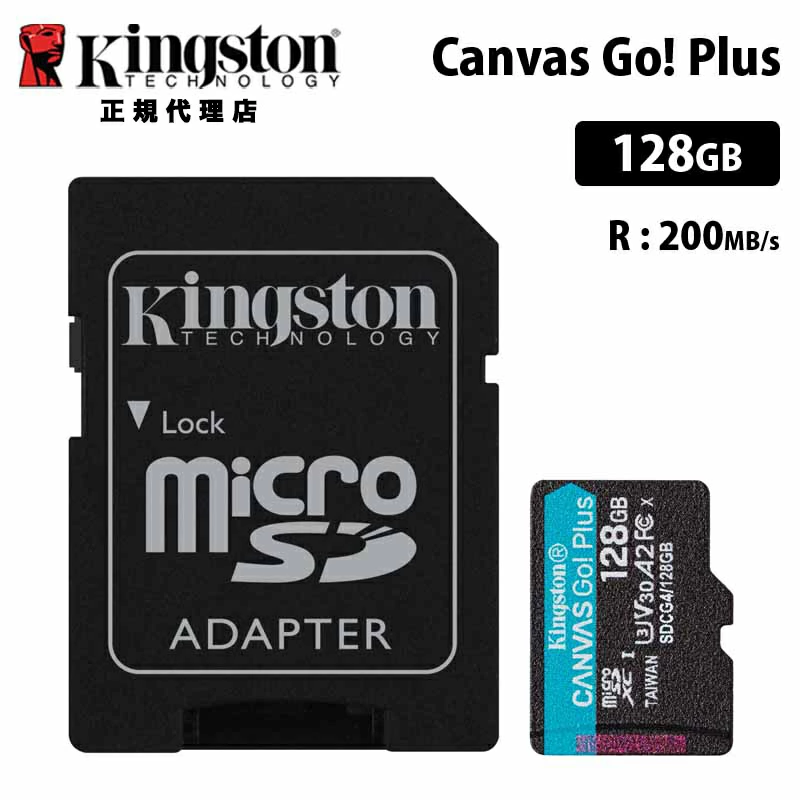 Canvas Go!Plus microSD 存储卡 (128GB)