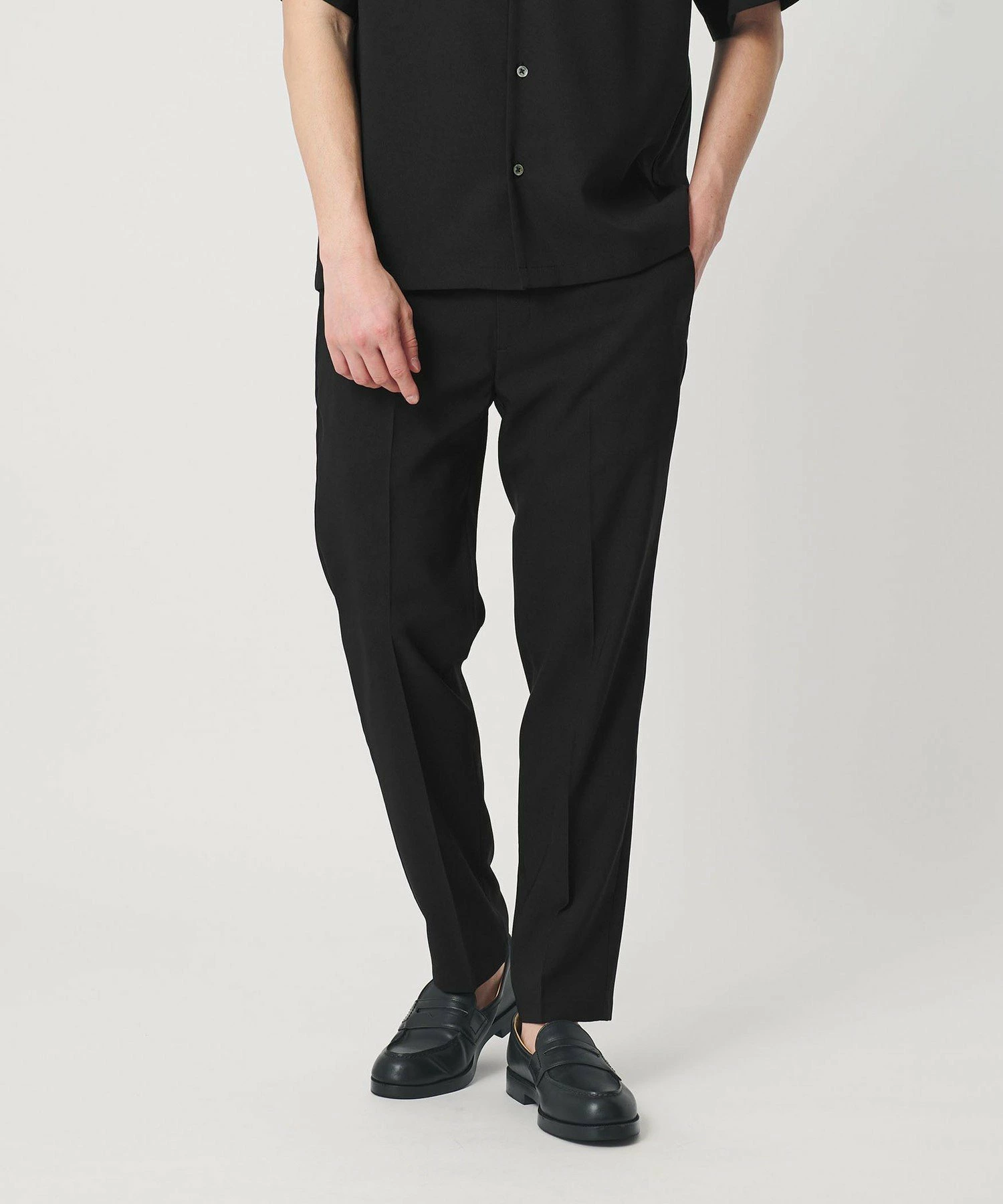 [WEB限定WARDROBE SMART] Reflax无褶休闲裤