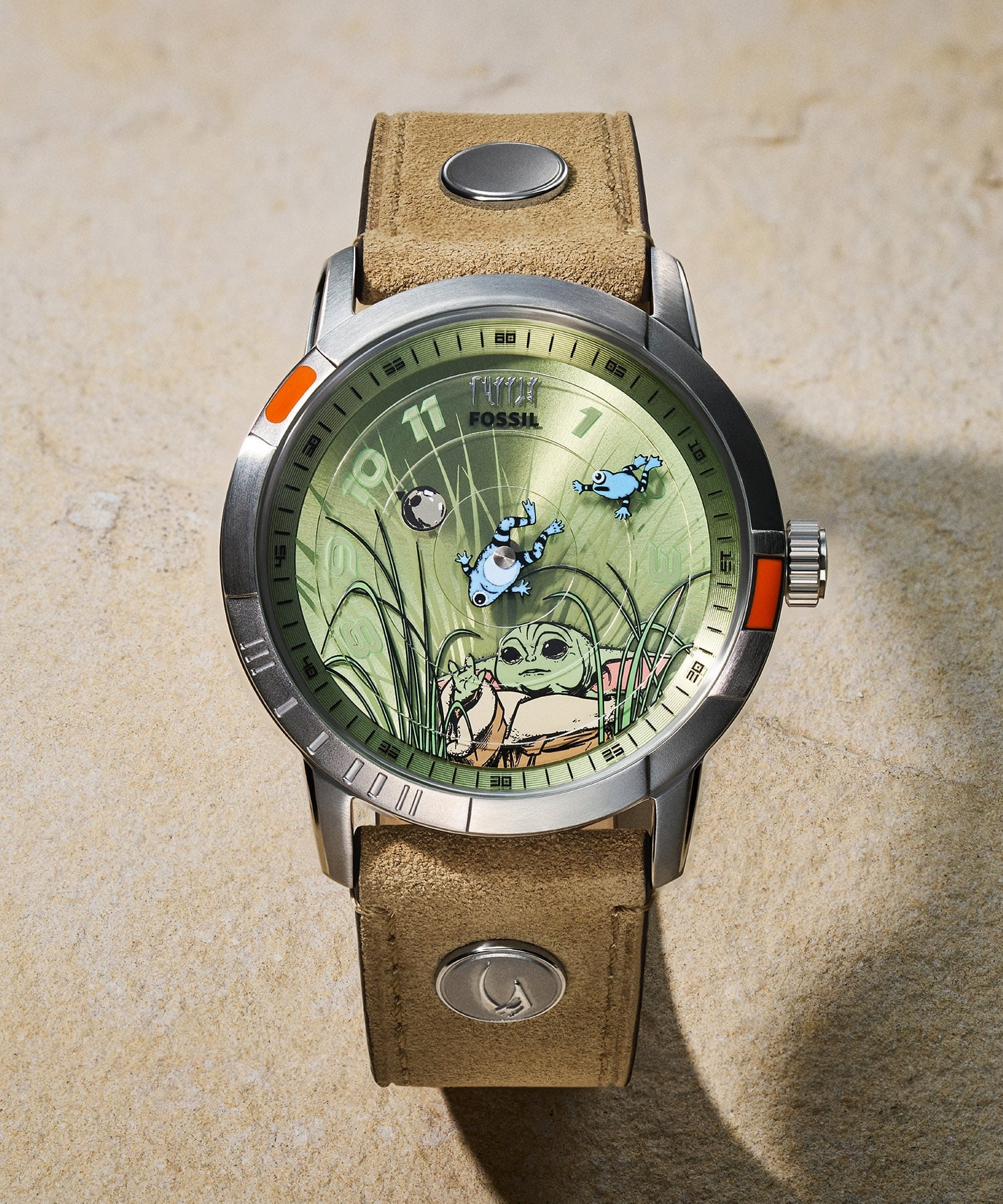 FOSSIL|Fossil x 星球大战手表男士模拟皮革 LE1244SET