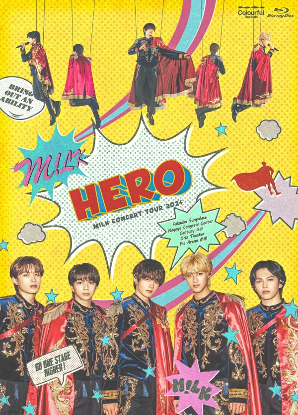 M!LK CONCERT TOUR 2024 “HERO” (普通版 Blu-ray) [Blu-ray] M!LK