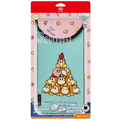 卡比 (Kirby) 与 Waddle Dee 直袋玩耍 (适用于 Nintendo Switch 2) Nintendo Switch 2