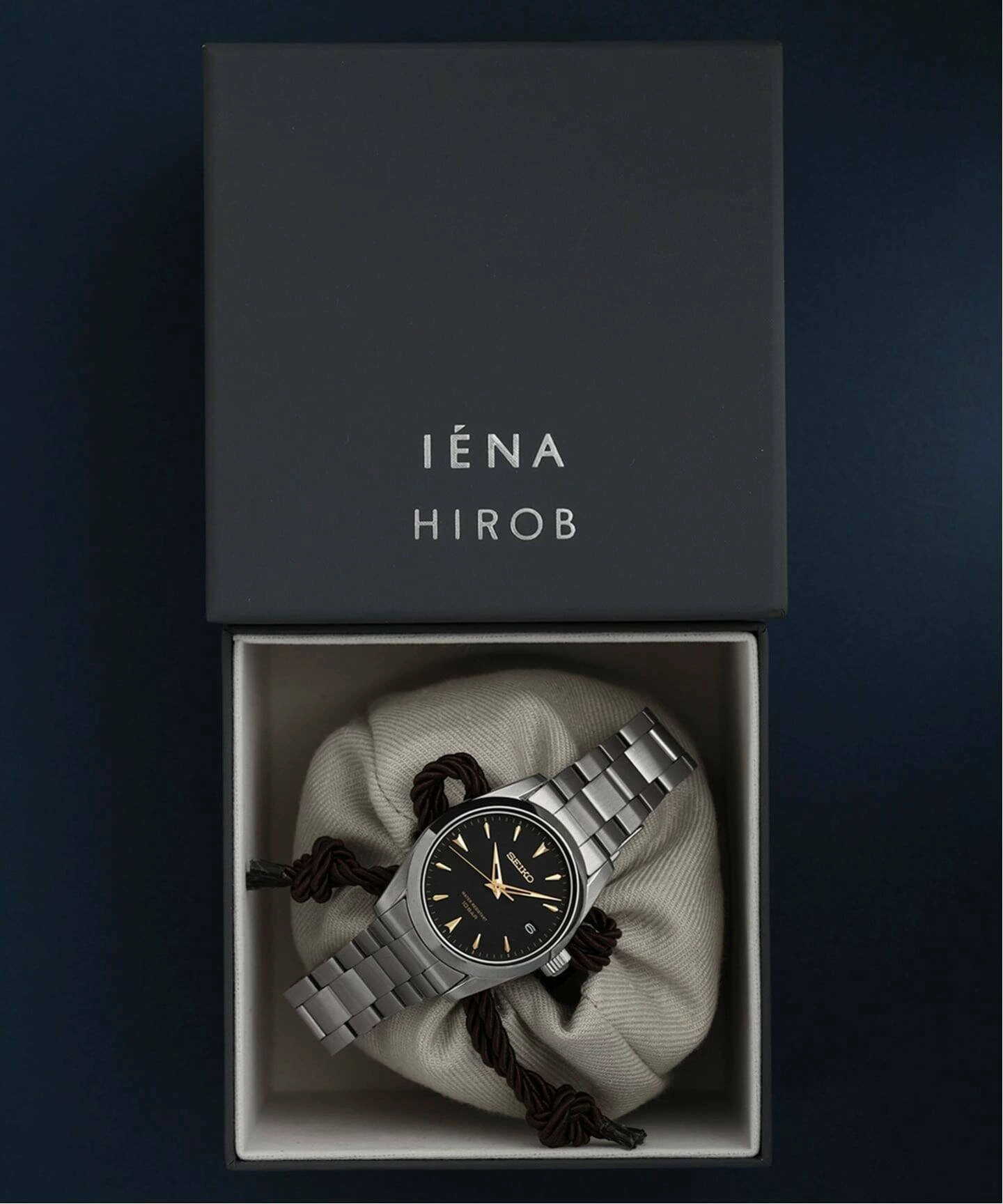 《追加预约》SEIKO独家IENA x HIROB Black特别订制