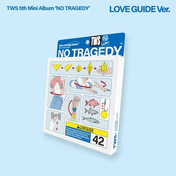[乐天图书限定先到先得优惠] TWS 第五张迷你专辑《NO TRAGEDY》(LOVE GUIDE Ver.) (照片卡 1 张(从 6 种中随机选择)) 原创优惠 TWS