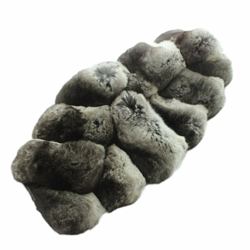 [二手货] 未使用的带有标签的商品 厚厚的龙猫毛皮围巾披肩 毛皮灰色 ■GY17 /MQ 女士 [矢量二手衣服] 260604