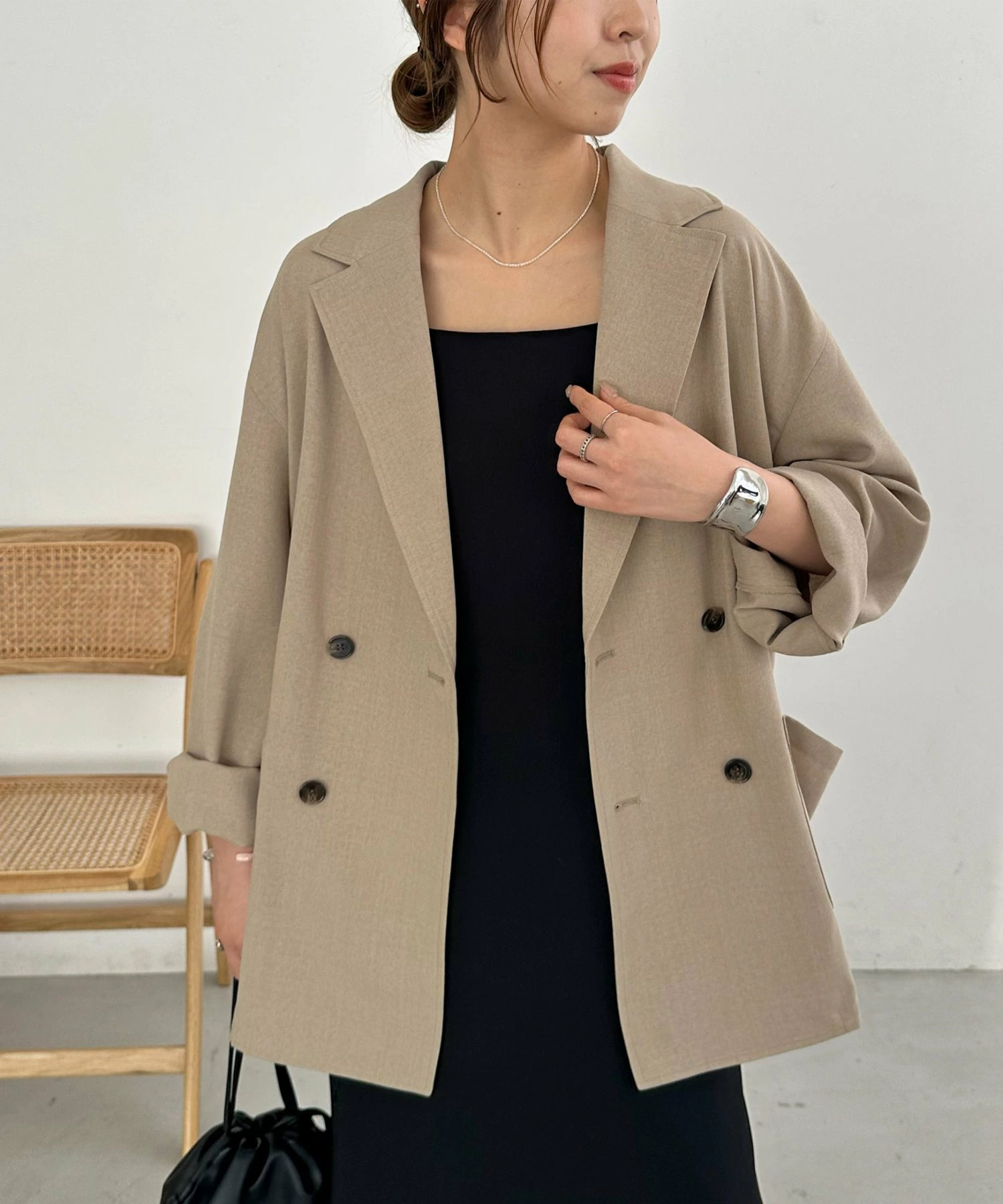 [男女皆宜]科技亚麻大衬衫外套《网页限定颜色可选》
