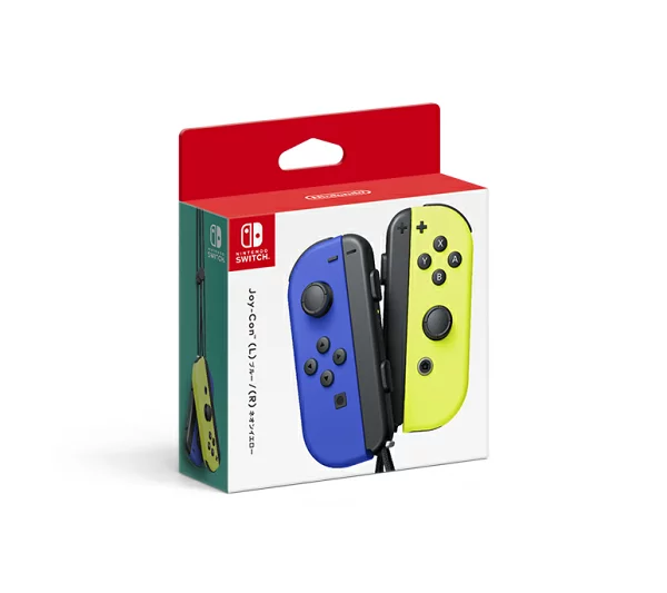 Joy-Con(左) 蓝色 / (右) 霓虹黄 Nintendo Switch