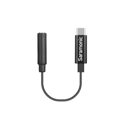 SARAMONIC｜SARAMONIC Φ3.5mmTRS=>USB-C设备转换线（长6cm）SR-C2003