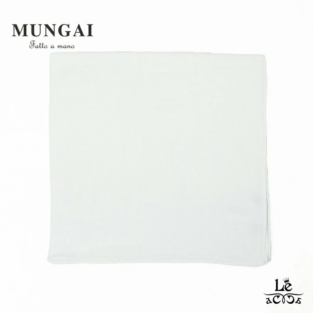 正统奢华亚麻首席 Mungai 口袋方巾