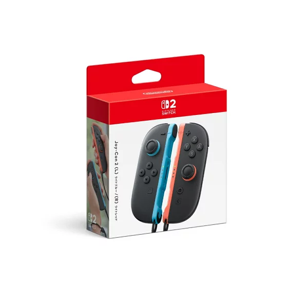Joy-Con 2（左）浅蓝色/（右）浅红色 Nintendo Switch 2