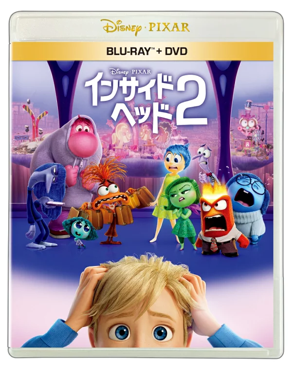 Inside Head 2 Blu-ray + DVD 套装 [Blu-ray]（迪士尼）