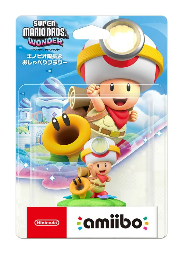 amiibo 蟾蜍队长与会说话的花（超级马里奥系列）Nintendo Switch 2