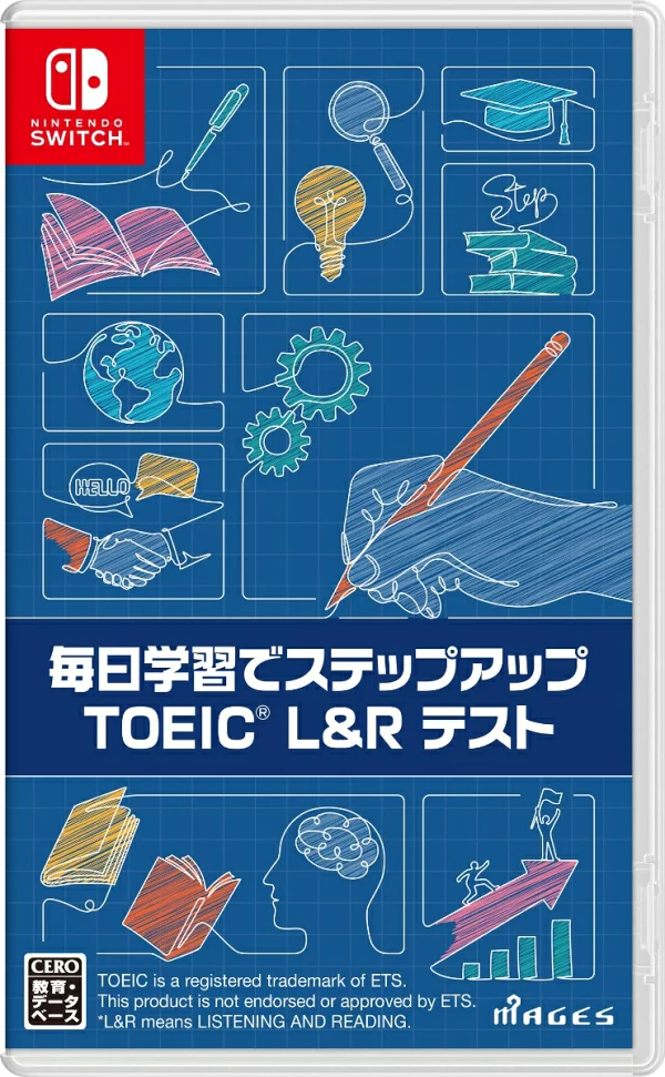 每天学习 TOEIC® L&R 测试，进步 Nintendo Switch