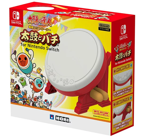 太鼓之达人控制器 太鼓与巴奇 适用于 Nintendo Switch Nintendo Switch
