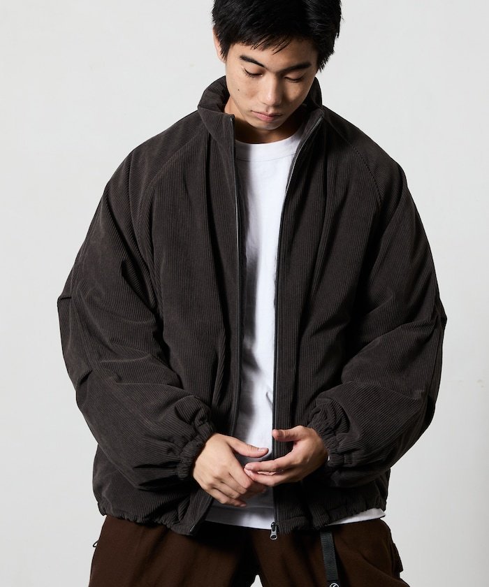宽松款灯芯绒加垫立式外套 [限量发售] 25AW