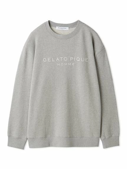 [ONLINE限定] [HOMME] 棉质抓绒套头衫