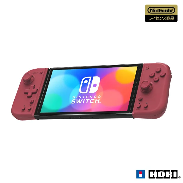 适合 Nintendo Switch 的握把控制器 杏红 Nintendo Switch