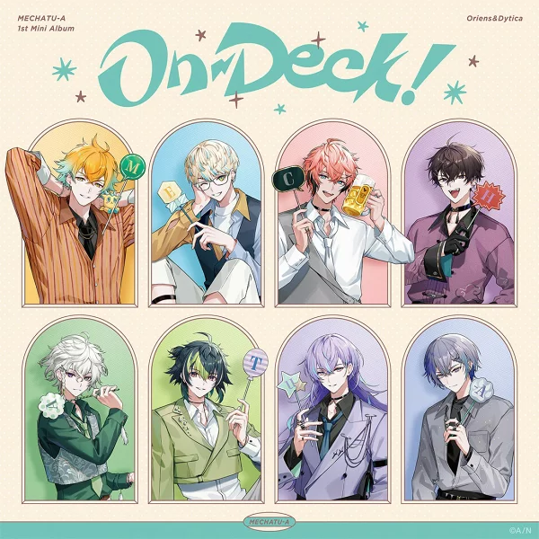 初次限定【乐天图书限定先到先得优惠】On-Deck！ (MECHADE-K版)(亚克力杯垫)原创优待MECHATU-A