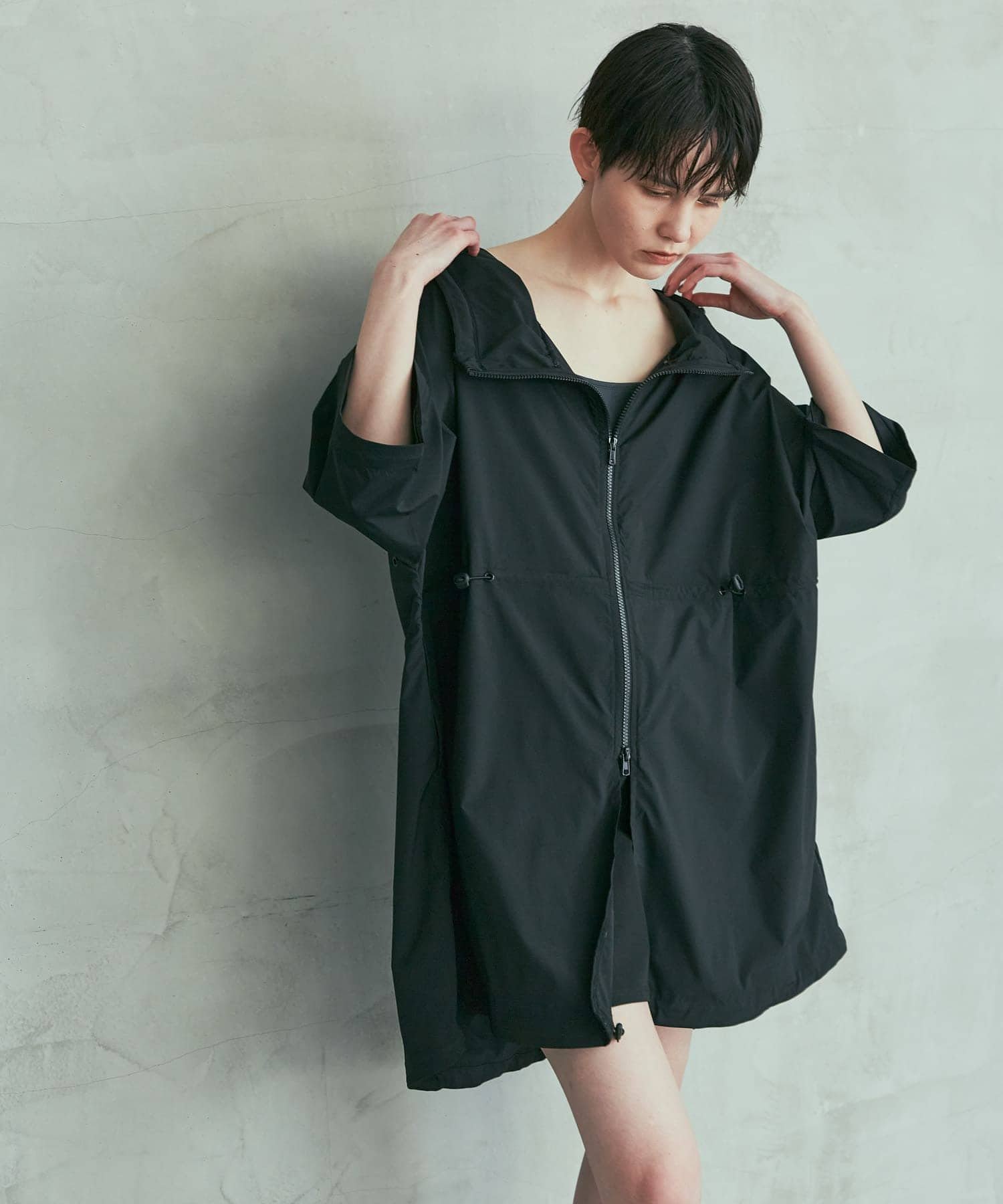 “防紫外线”Swim URBAN RESEARCH Swim 2WAY 防暑派克大衣