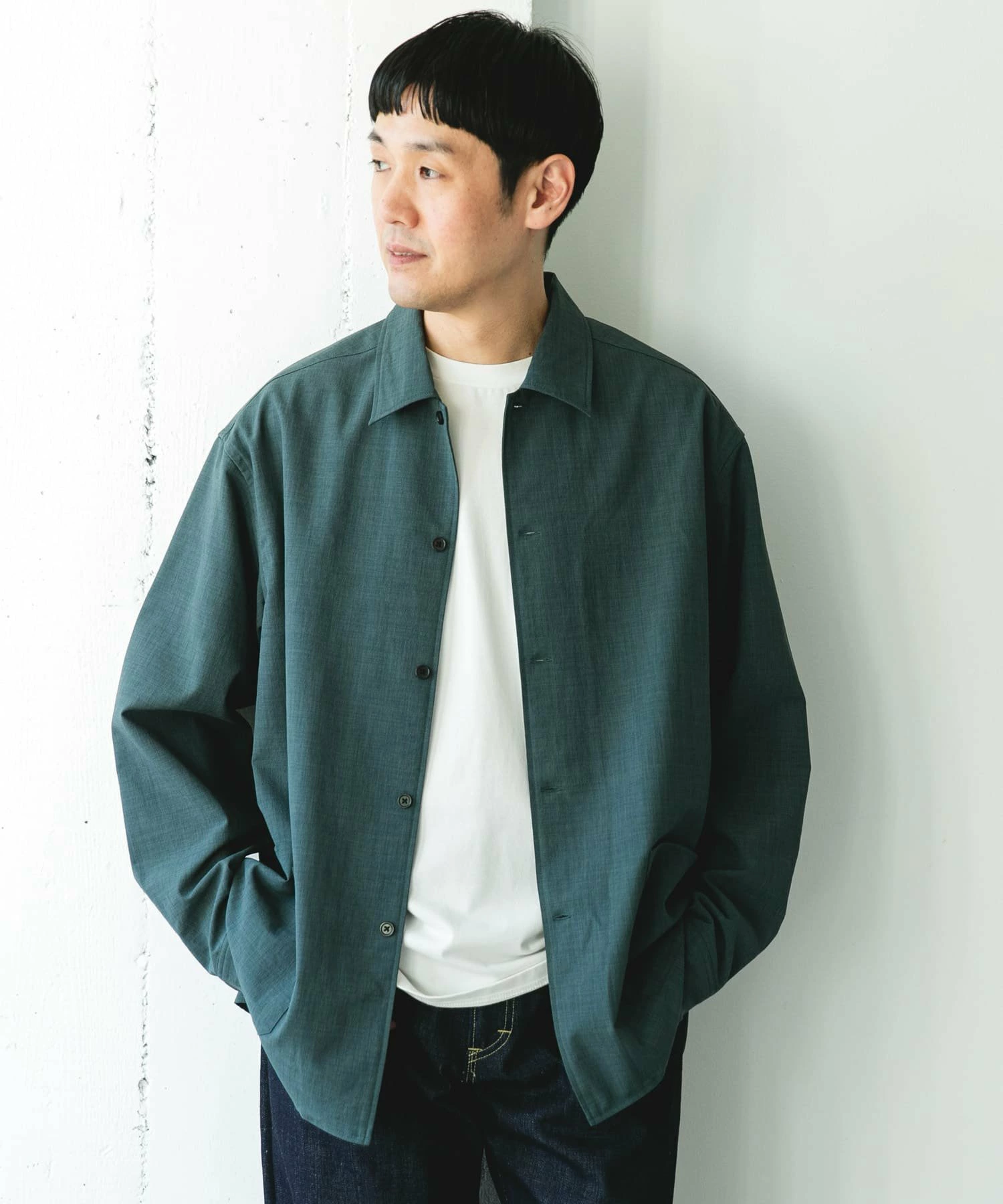 “易护理/快干/防紫外线”快干长袖衬衫连体服