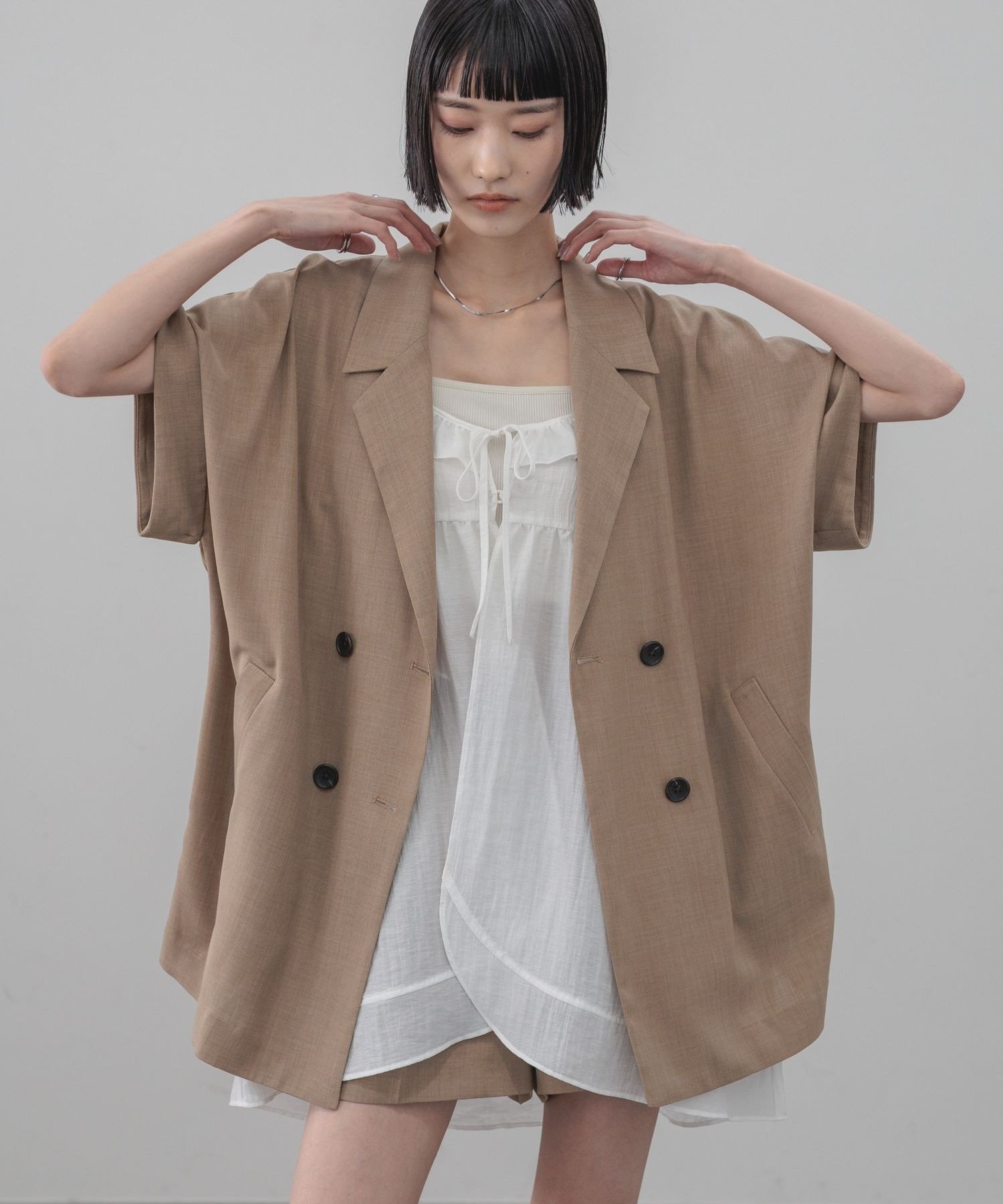 篮子双层夹克
