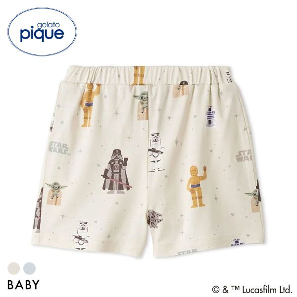 gelato pique 星球大战 儿童和婴儿婴儿全身图案短裤 gelato pique 星球大战 gelato pique BABY
