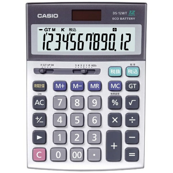 卡西欧|卡西欧计算器 DS-12WT-N [12 位] [DS12WTN]
