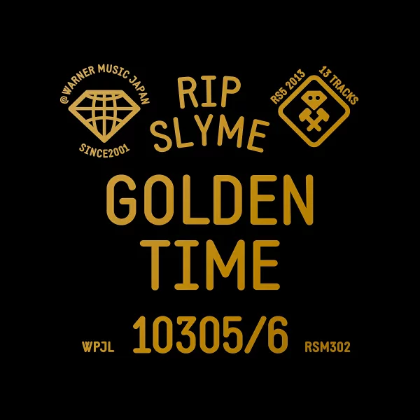 初次限定【乐天图书限定先到先得优待】GOLDEN TIME【模拟版】（亚克力钥匙扣）原创优待RIP SLYME