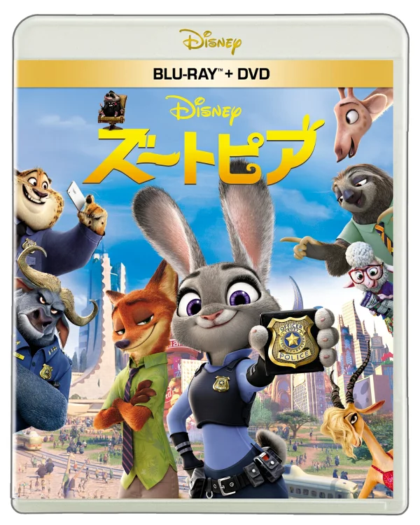 Zootopia Blu-ray + DVD 套装 [Blu-ray]（迪士尼）