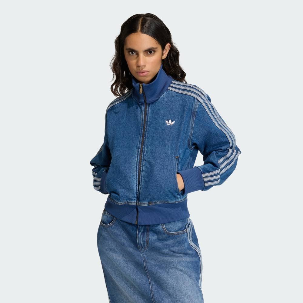 [官方] adidas 可回收 Firebird 运动上衣牛仔布