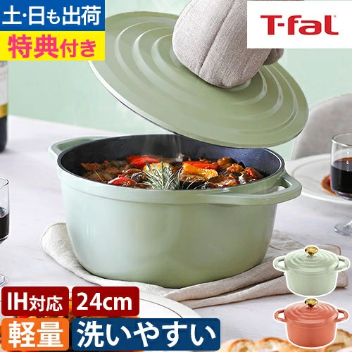 T-FAL Cast Line Air Cocotte 24cm E26746 E26846