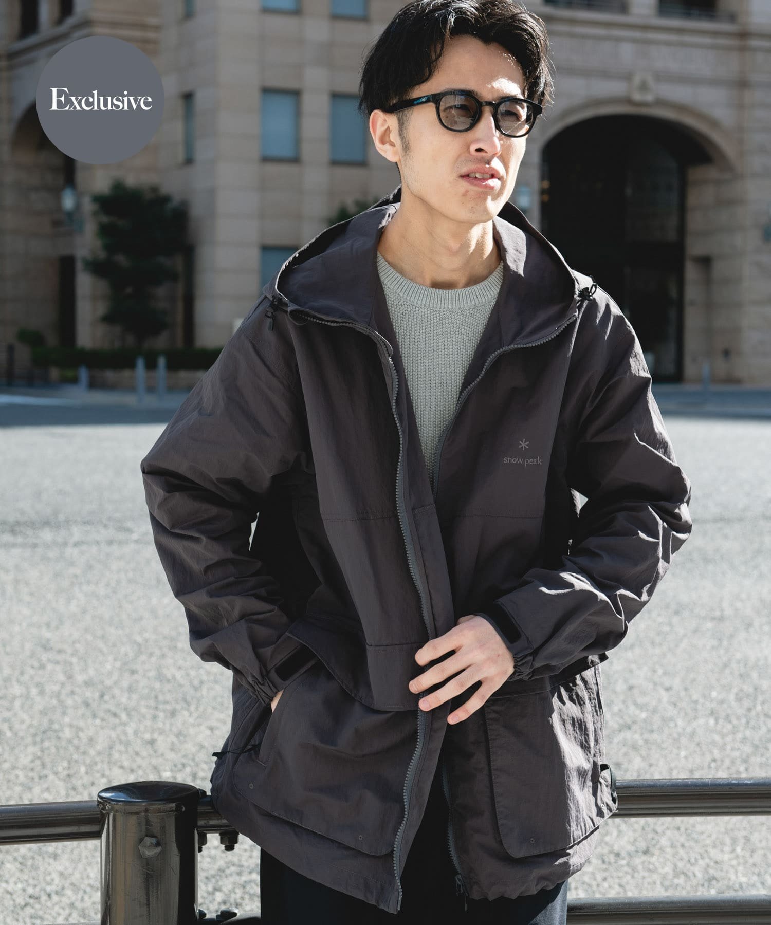 “特别订单”Snow Peak Apparel×DOORS NYLON WASHER PARKA