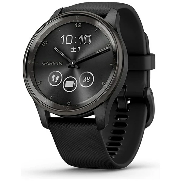 【参与赢取高达20000积分|截至 6/25] GARMIN 智能手表 vivomove Trend 黑色×Slate 010-02665-70 [Suica 兼容]