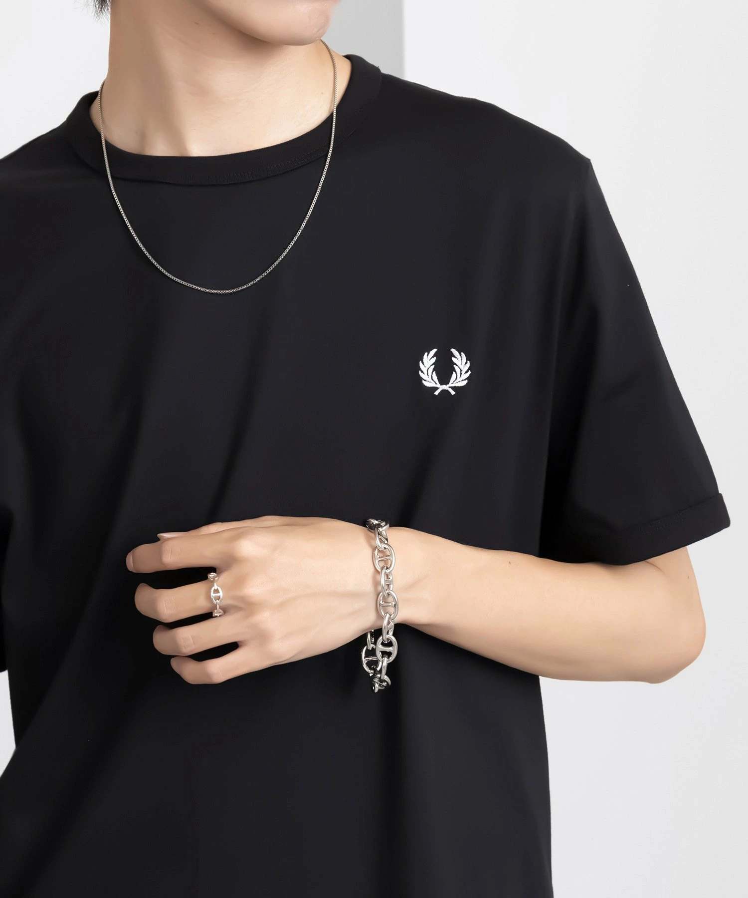 FRED PERRY/RINGER T 恤 M3519 Fred Perry T 恤