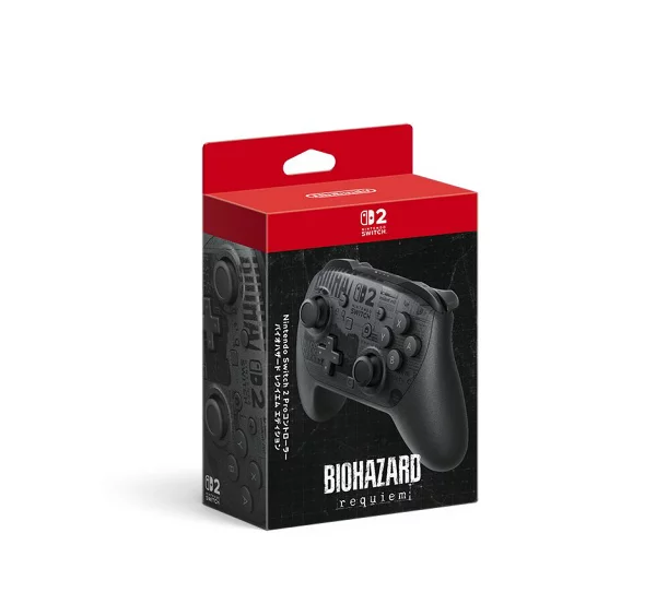 Nintendo Switch 2 Pro 控制器 生化危机安魂曲版 Nintendo Switch 2