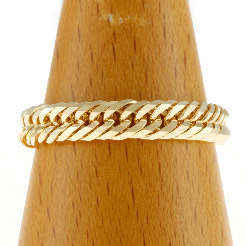 Kihei 戒指 12DCT 12 面三重 19 号 18K K18 金色 男女皆宜 新 Kihei 商品交货时不可转让