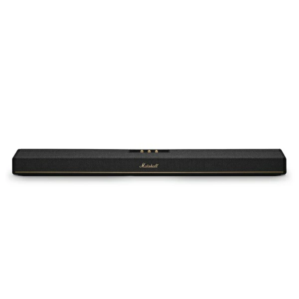 【参与赢取高达20000积分|直到 6/25] 马歇尔 | Marshall TV Soundbar Heston 120 黑色 [DolbyAtmos 兼容/5.1.2ch/Wi-Fi 兼容/蓝牙兼容]