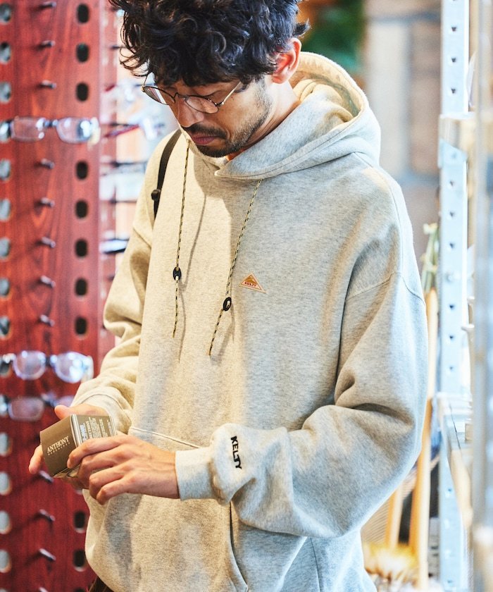 KELTY×FREAK'S STORE/Kelty 特别订制一点复古标志套头连帽衫/连帽衫【限量版】25AW