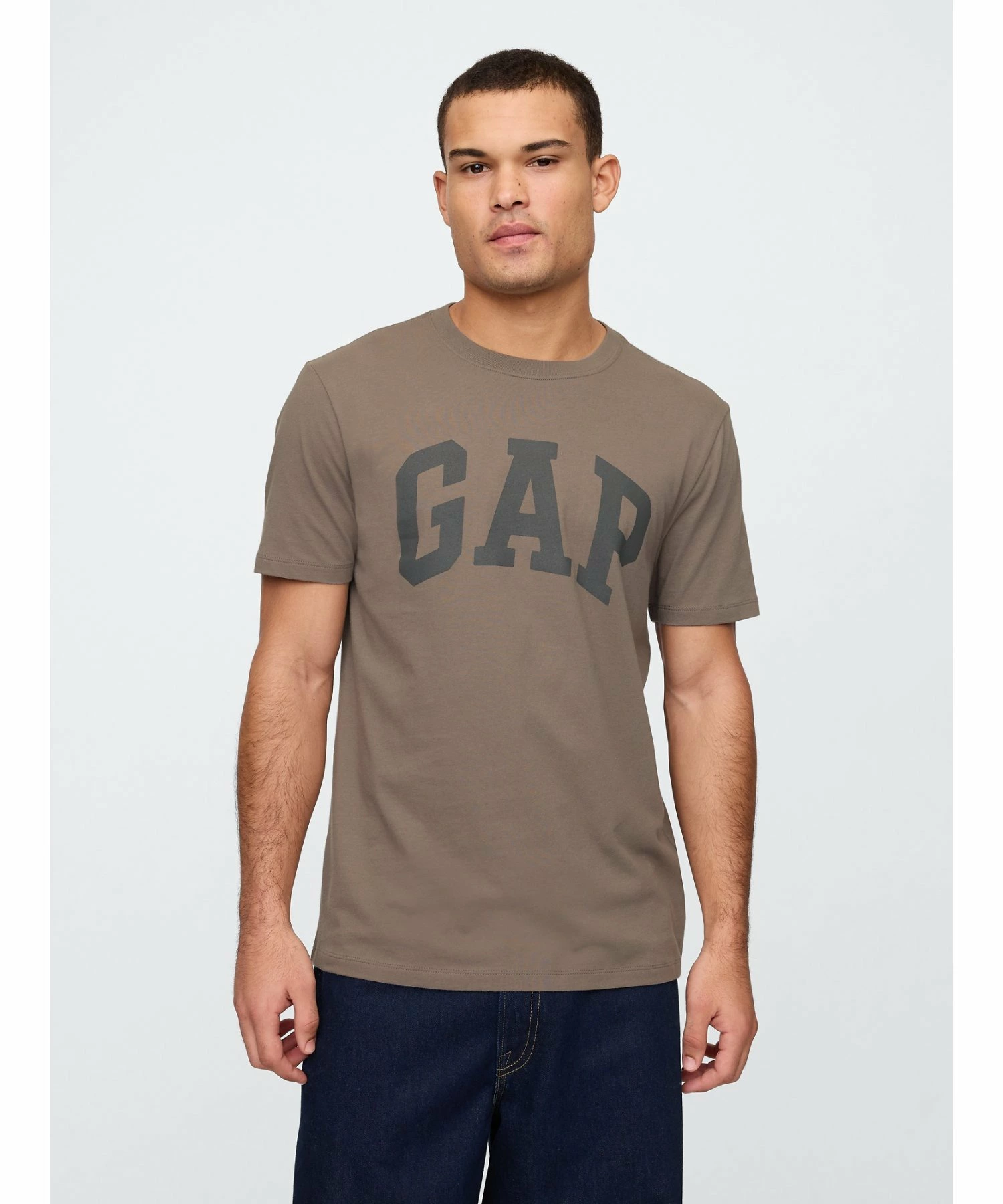 (U) 日常柔软 GAP 徽标 T 恤（男女通用）