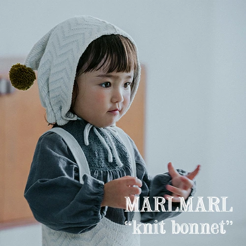 MARLMARL Bonnet 针织帽 棉材质针织帽