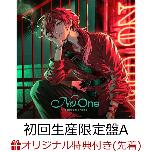 初回限定版【乐天图书限定先到先得特典】No One（初回限定版A CD + Blu-ray）（明信片）原创特典 Lauren Iroas