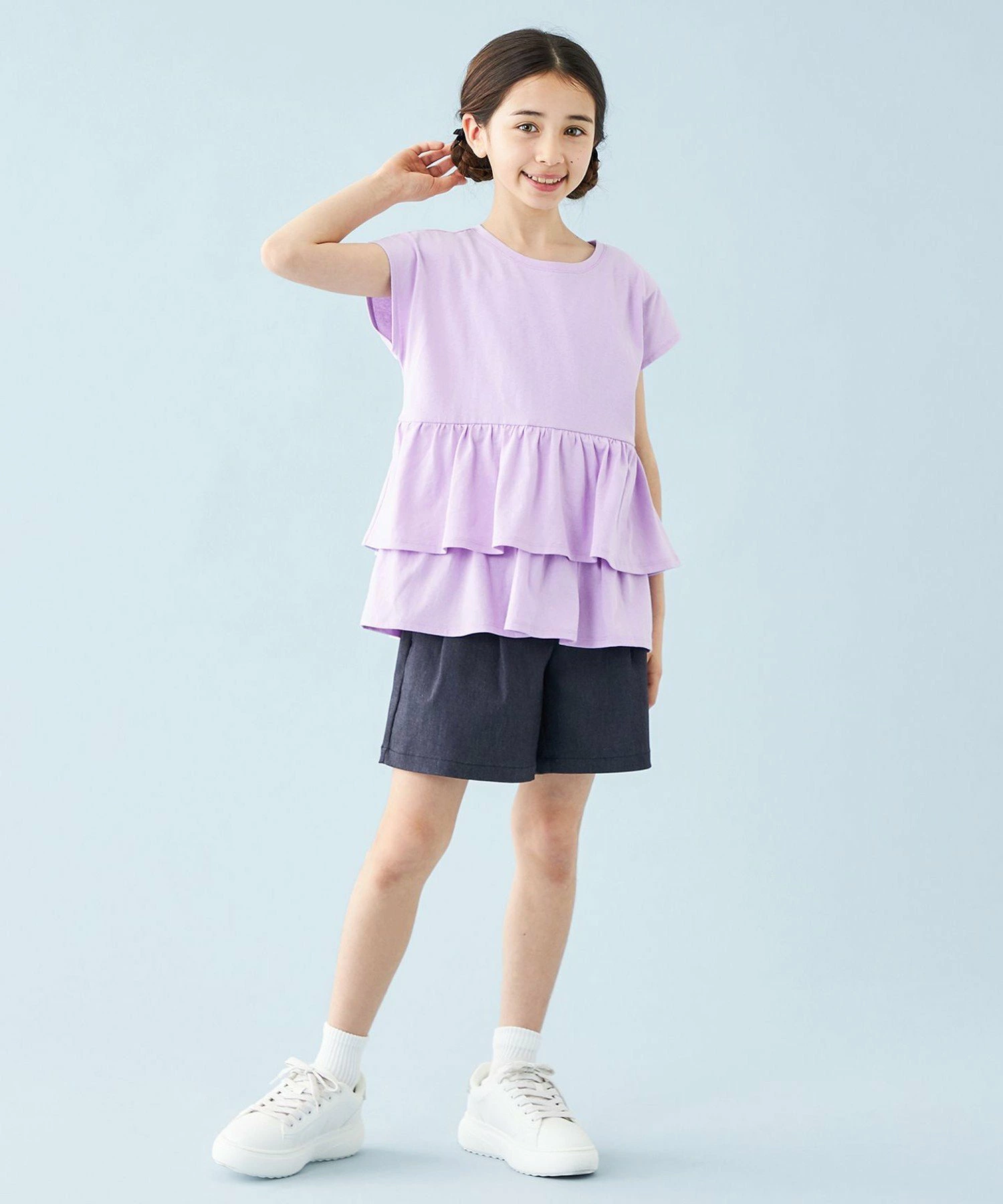 [UNFILO KIDS] 牛仔裙裤