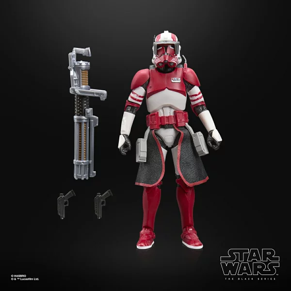 孩之宝 STAR WARS 星球大战黑色系列克隆人指挥官索恩“星球大战/克隆人战争”高级收藏 15 厘米可动人偶 G3194 正版玩具