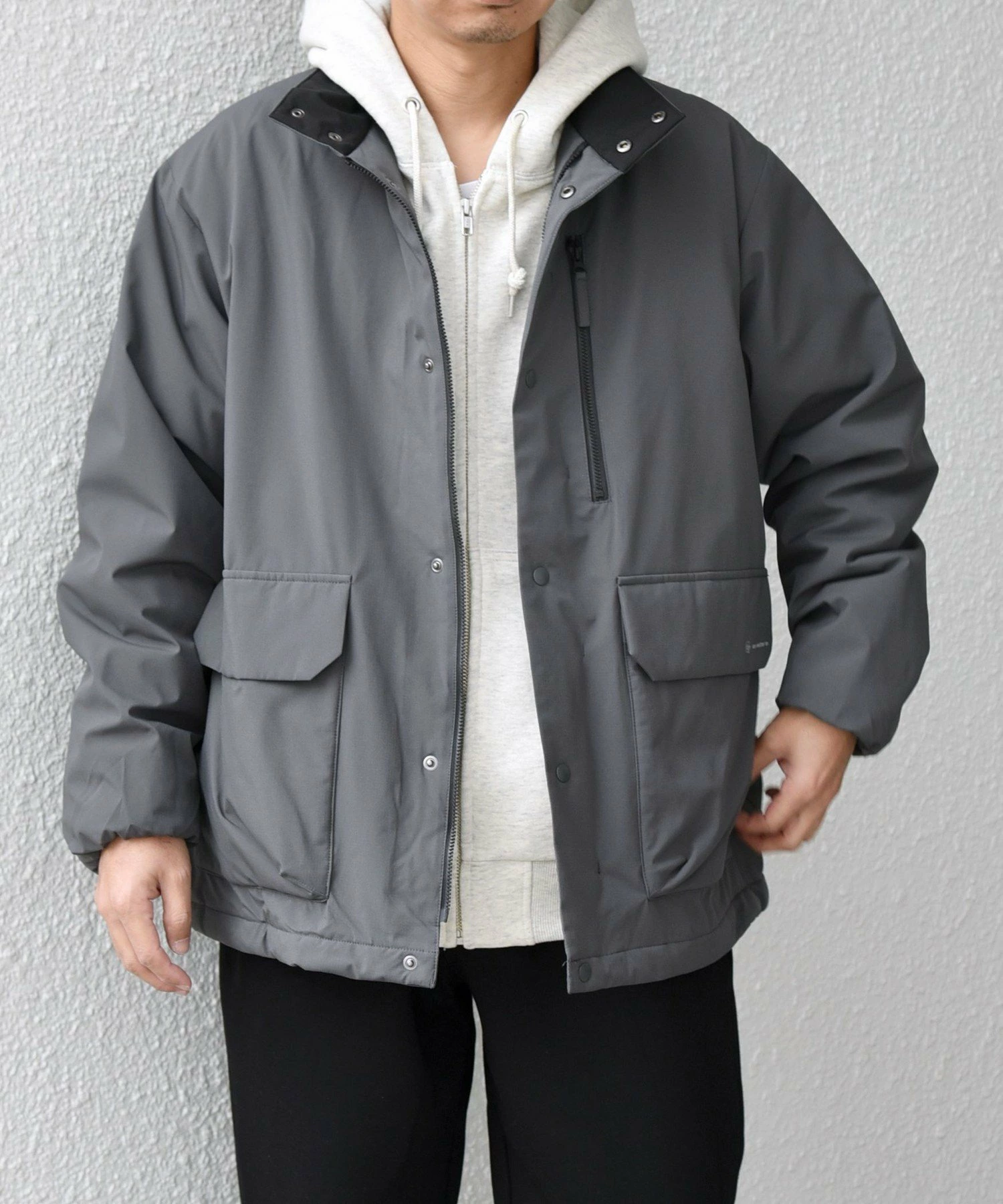 任意发货：<防水/防风等>多功能中棉2色立式夹克衫25AW◇
