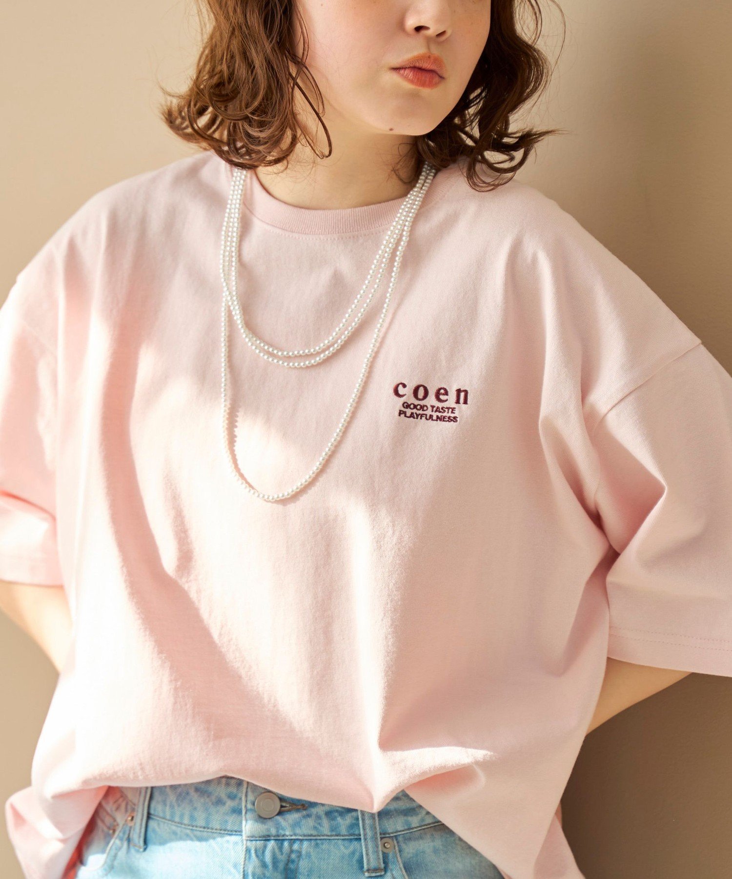 coen logo刺绣制服T