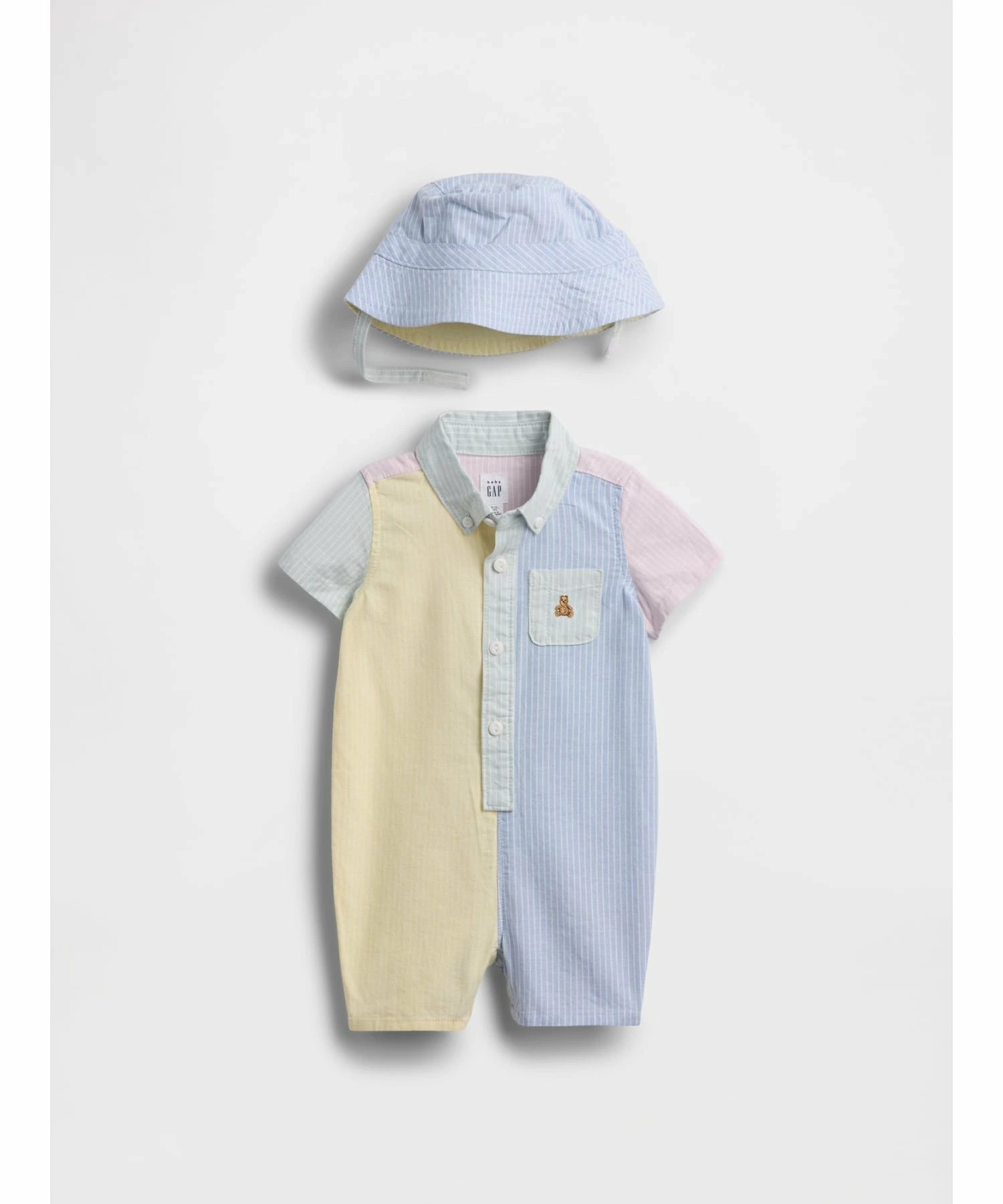 (K)牛津短连体服套装（婴儿）