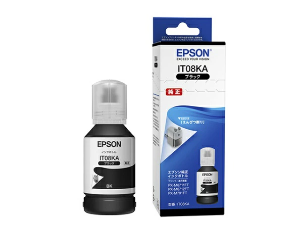 EPSON｜爱普生 IT08KA 正品打印机墨水 127ml 黑色