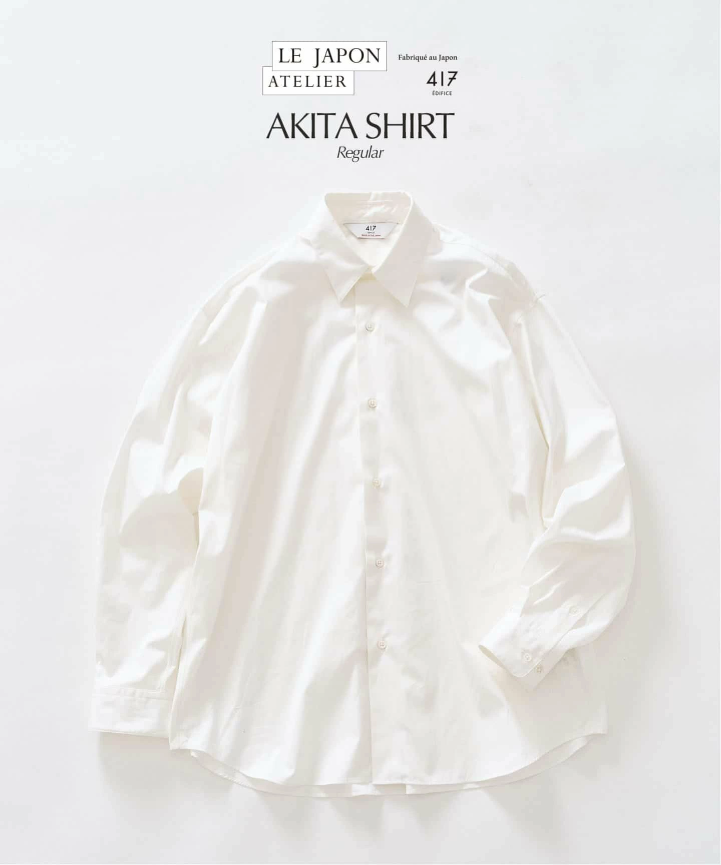 LE JAPON ATELIER 秋田 |常规衬衫