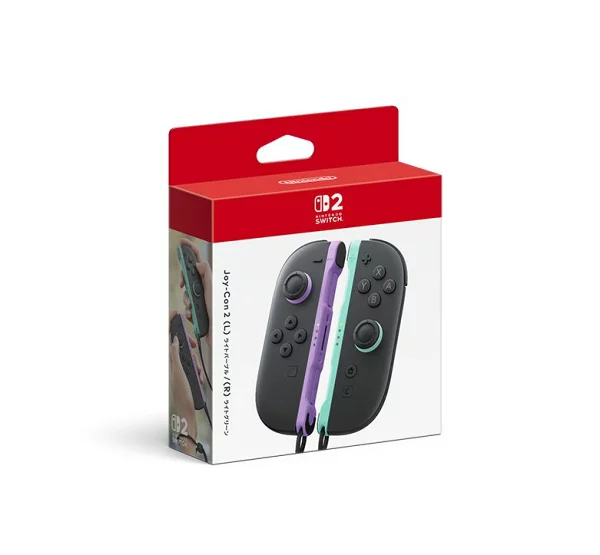 Joy-Con 2（左）浅紫色/（右）浅绿色 Nintendo Switch 2